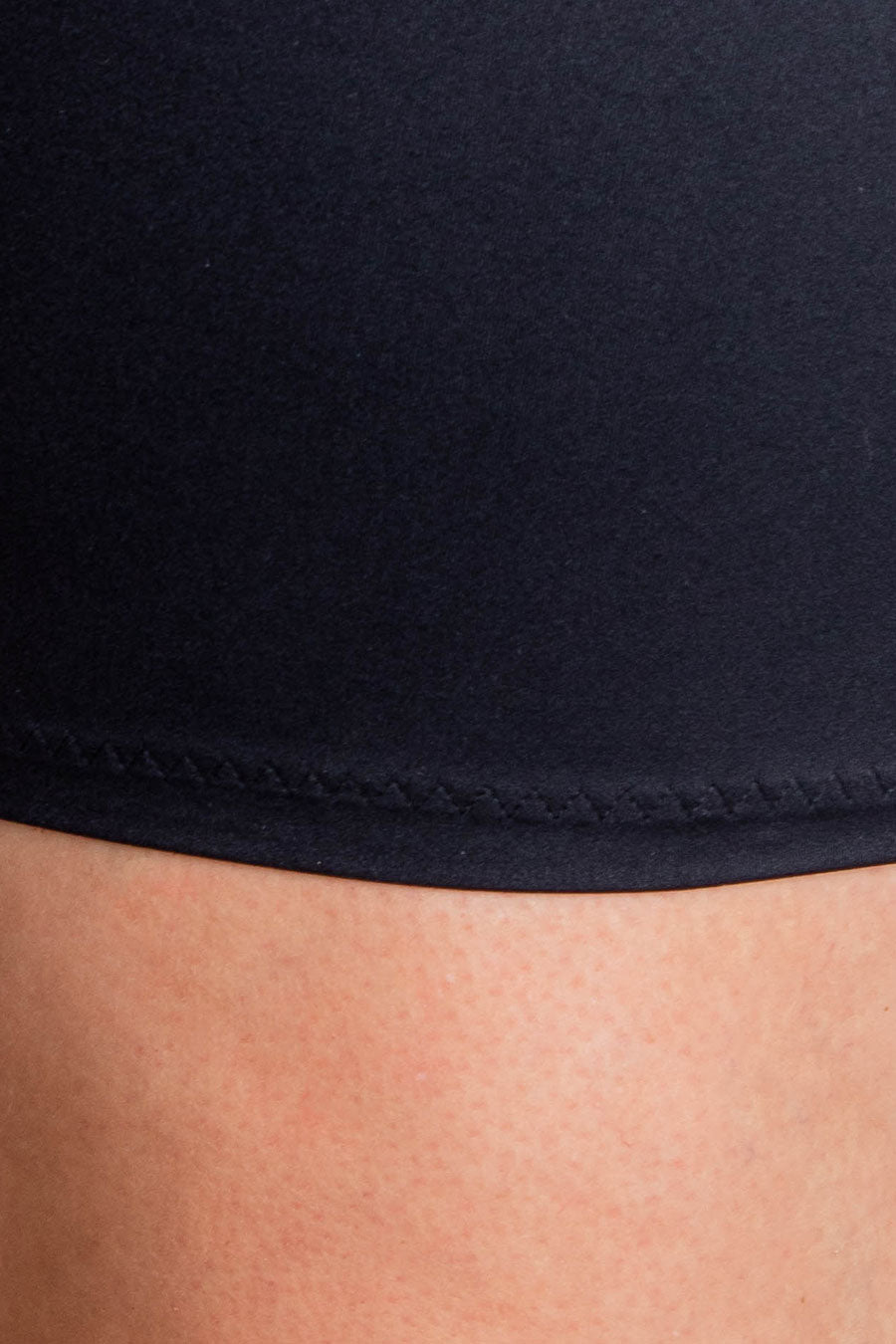 Maternity Support Belly Band - Breathable Mid-Length Shorts for Pregnant Women (Black) - Perfect for Pregnancy Comfort, Postpartum Recovery & Everyday Wear