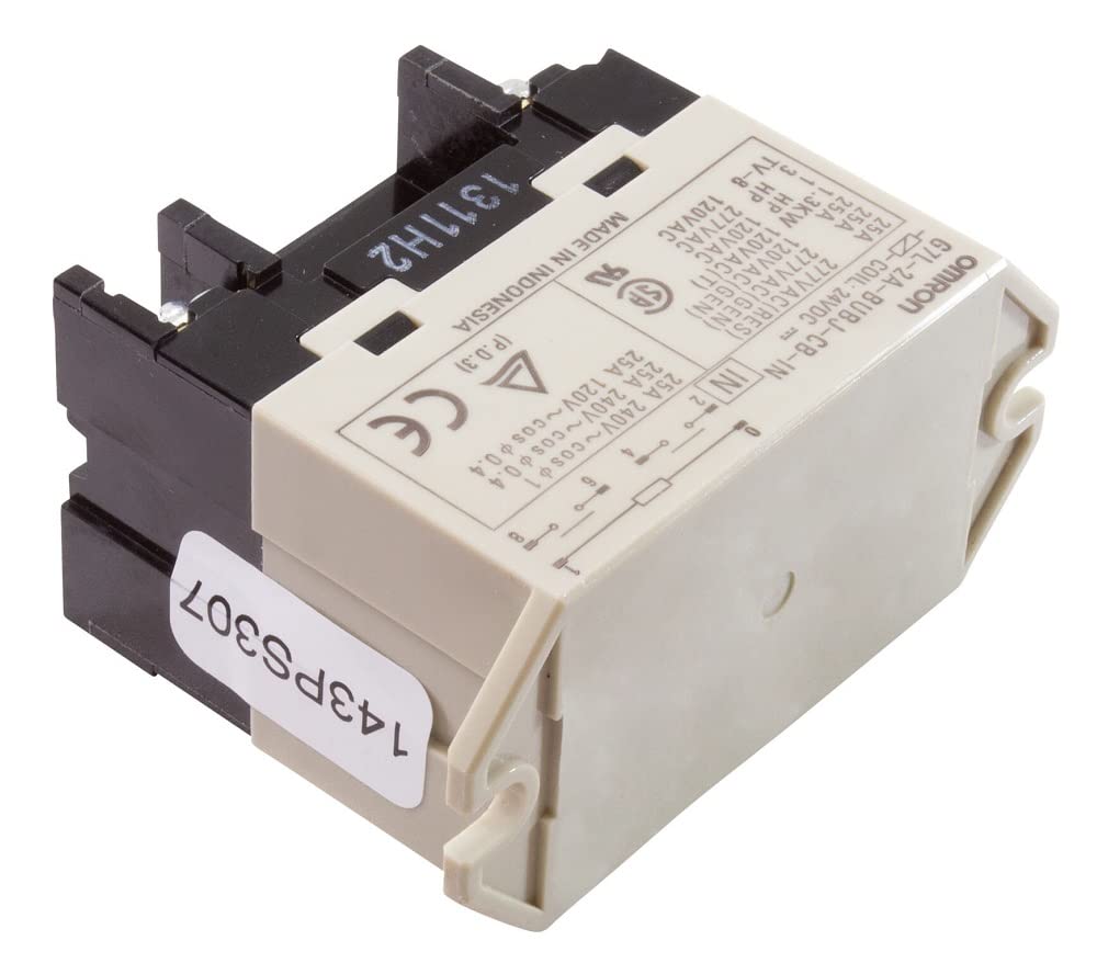 Intermatic 143PS307 Timer DPST Relay with 24V DC Coil - Perfect for HVAC Systems, Industrial Automation & Electrical Control Panels