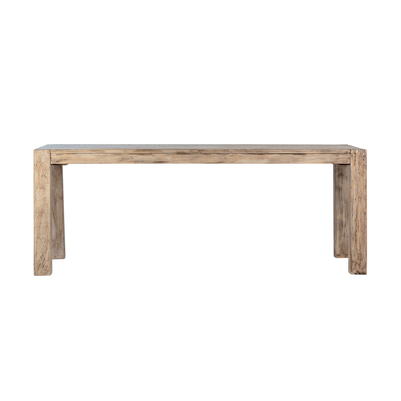 Reclaimed Pine Wood Dining Table - Rustic Farmhouse Style Solid Wood Table for Kitchen, Dining Room | Eco-Friendly & Durable Furniture for Home Decor