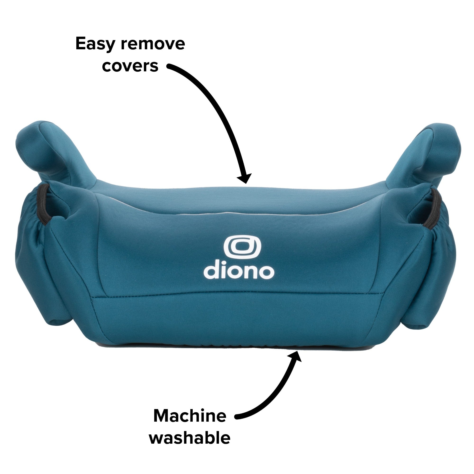 Diono Solana Backless Booster Car Seat for Kids - 2 Pack | Lightweight & Comfortable | Ideal for Travel, School Carpool & Everyday Use