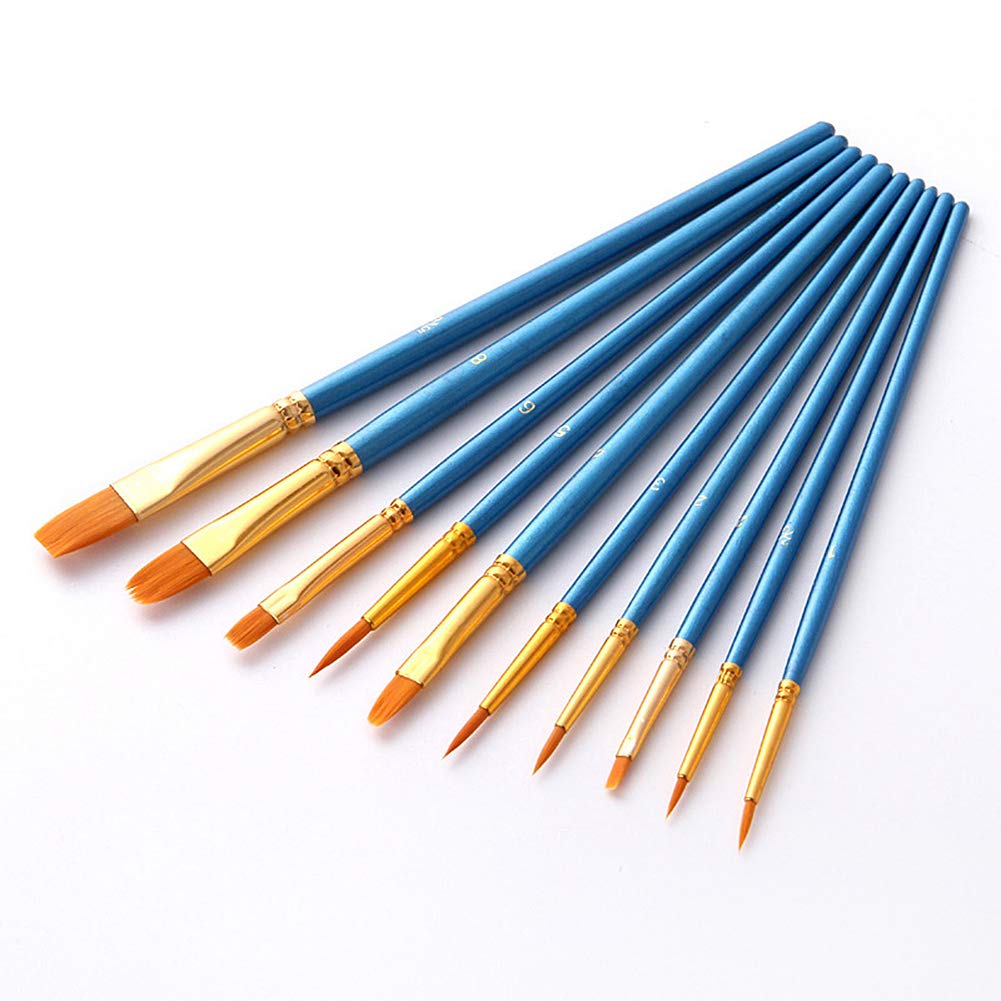 Magik 36-Color Professional Watercolor Paint Set with 10 High-Quality Artist Brushes - Perfect for Beginners, Students & Professional Artists - Ideal for Sketching, Painting & Art Projects