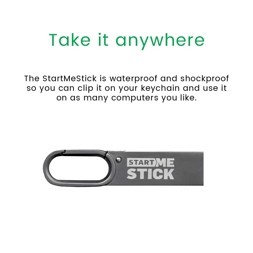 StartMeStick - Revive Your Old PC or Mac with Plug-in Operating System | Unlimited Use for 2 Years | Perfect for Home, Office & Students to Boost Performance