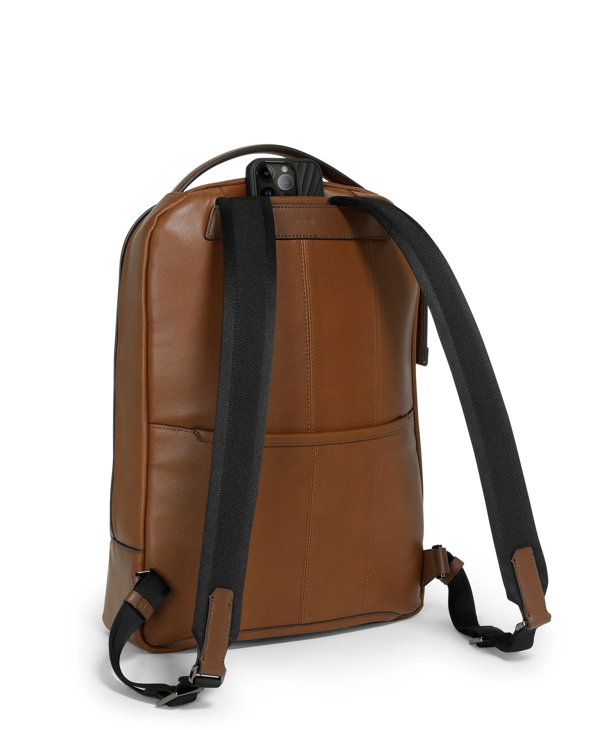 Tumi Harrison Bradner Leather Backpack - Premium Business & Travel Laptop Backpack for Men & Women - Perfect for Office, Commute & Airplane Carry-On