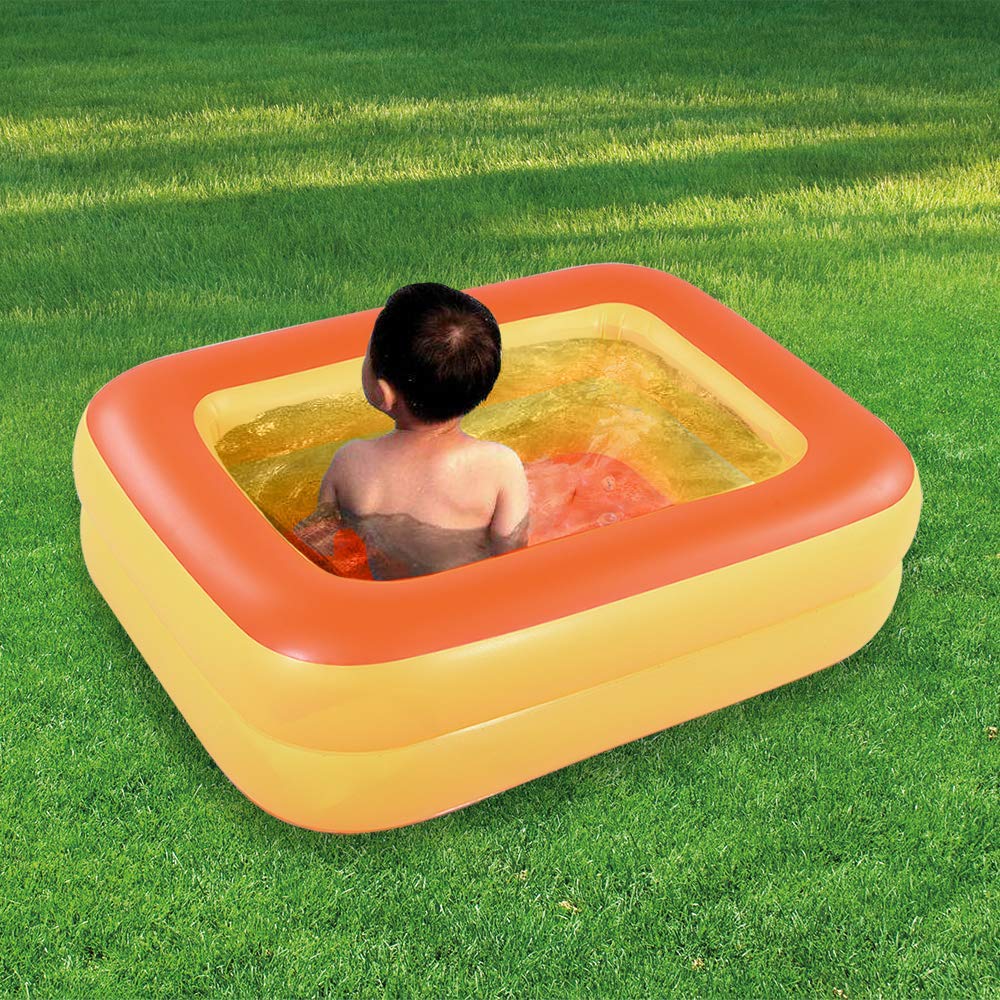 HIWENA Inflatable Kiddie Pool for Kids - 45