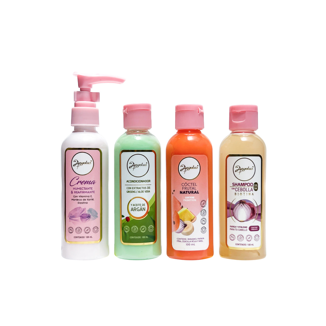 Anyeluz 100ml Travel Kit - Compact & TSA Approved Toiletries Set for Airplane Carry-On | Perfect for Vacations, Business Trips & Weekend Getaways