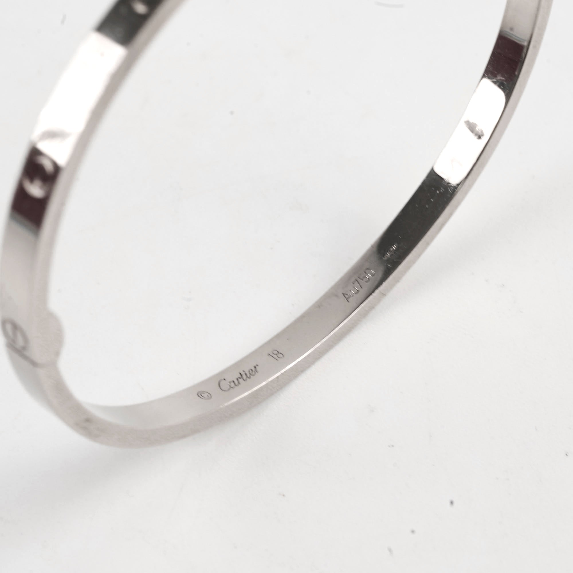 Cartier Small Love Bracelet in 18K White Gold - Elegant Jewelry for Women, Perfect for Weddings, Anniversaries & Special Occasions