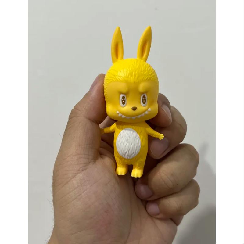 Labubu The Monsters Series 2 Yellow Collectible Vinyl Figure - Cute Art Toy for Display, Gift & Kawaii Home Decor | Perfect for Anime Fans, Office Desk & Pop Culture Collections