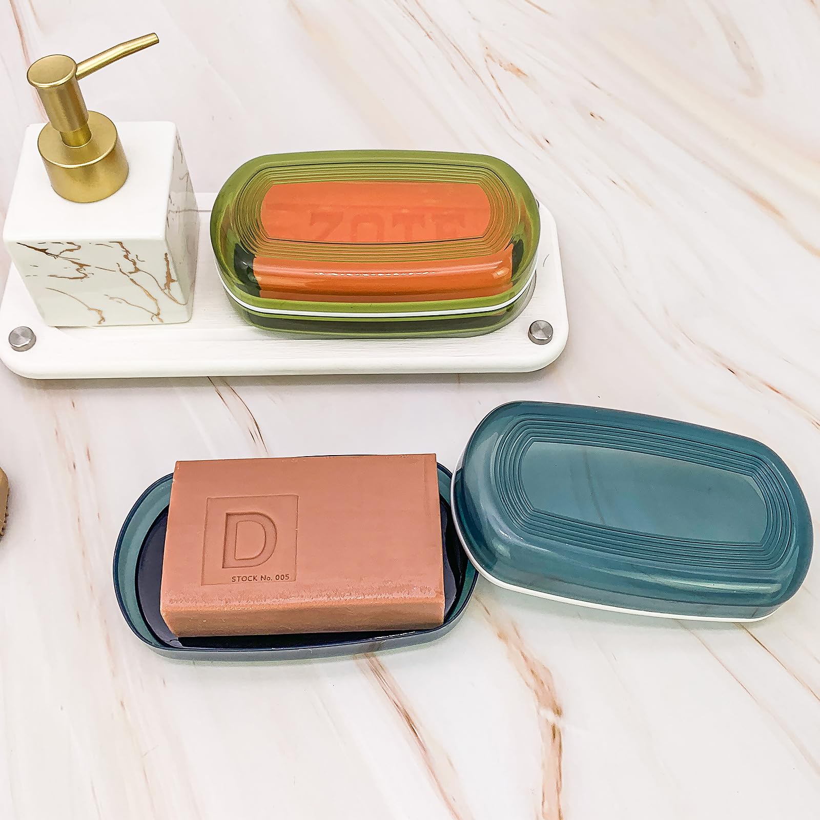 Eco-Friendly Shampoo Bar Holder & Travel Soap Case - Durable Soap Dish for Shampoo & Conditioner Bars - Perfect for Duke Cannon Soap - Large Soap Container for Travel, Camping, Gym & Bathroom (Green) - Ideal for On-the-Go Hygiene & Sustainable Living