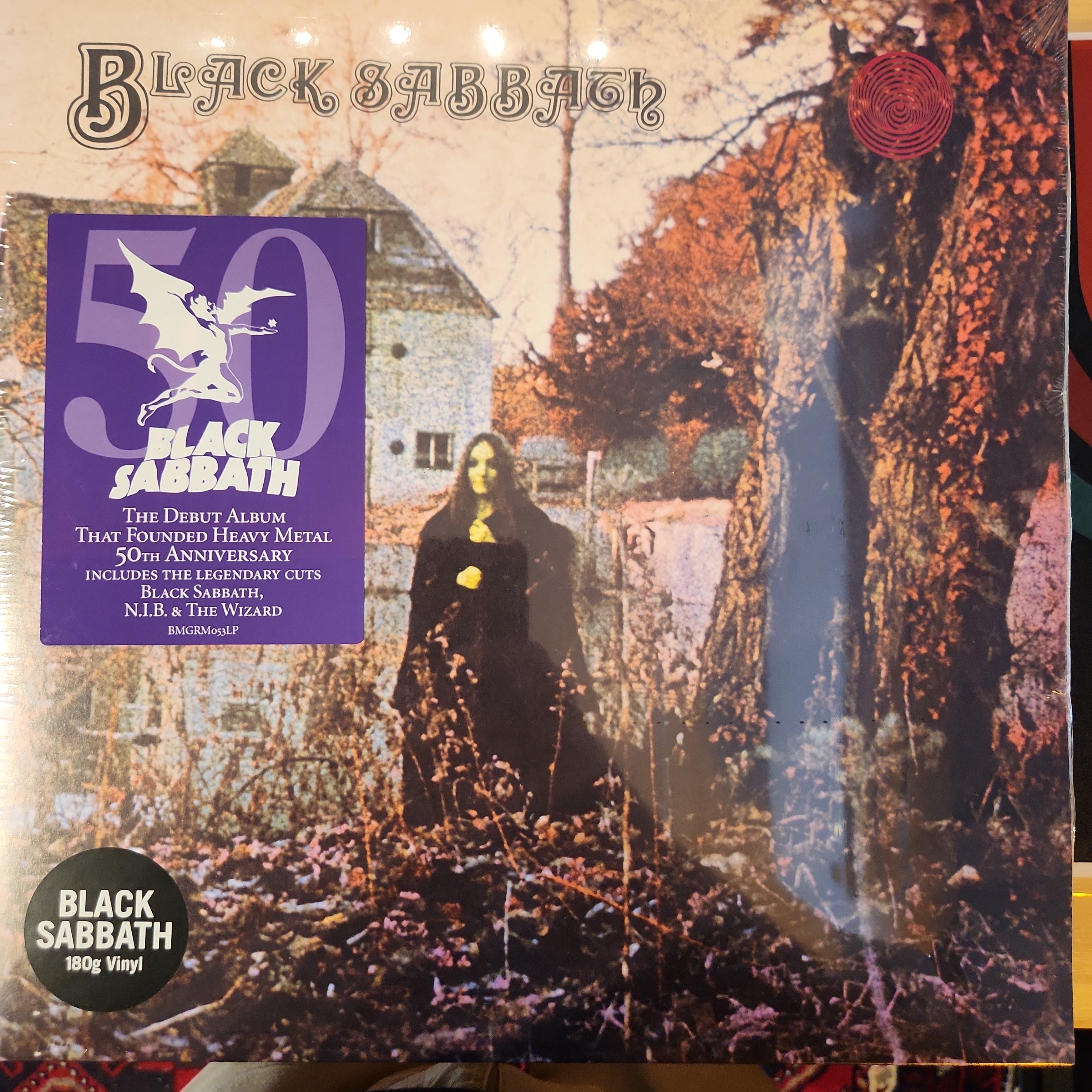 Black Sabbath 50th Anniversary Vinyl Record - Limited Edition LP for Music Collectors & Rock Fans - Perfect for Home Listening, Gifts & Vinyl Collections