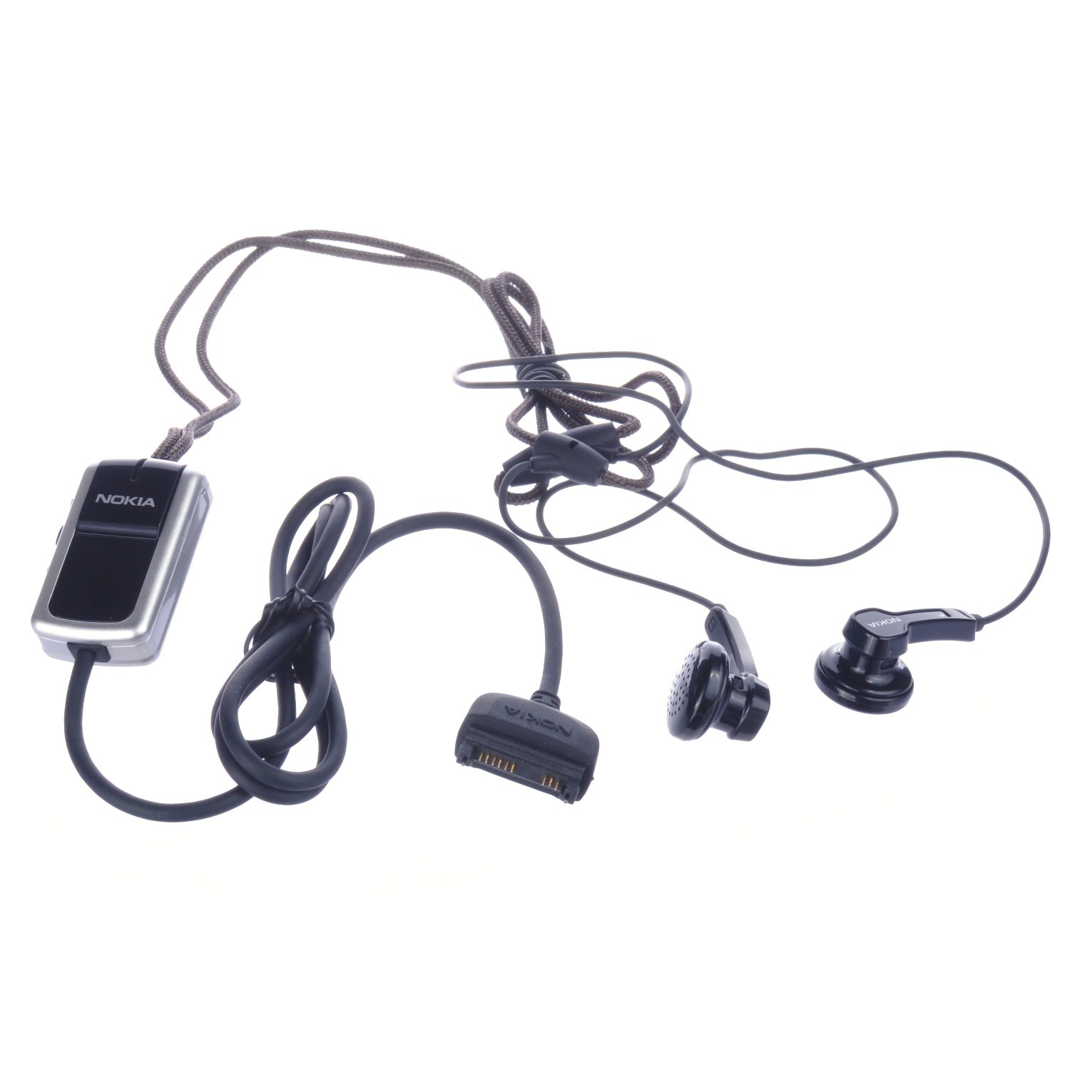 Original Nokia HS-23 Stereo Headset with Mic - High-Quality Wired Earphones for Music, Calls & Gaming - Compatible with Smartphones & Laptops