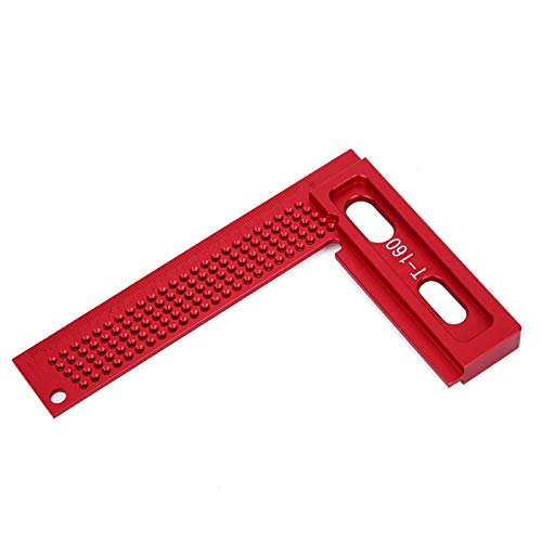 Aluminum Alloy Marking Ruler - Precision Woodworking Tool for Picture Frames, Boxes, Cabinets & Drawers - Perfect for DIY Projects and Professional Carpentry Work