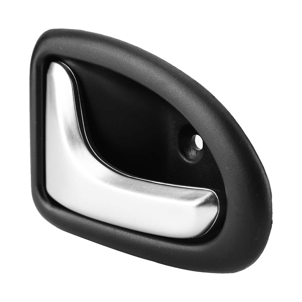 Renault Trafic & Vivaro Sliding Door Window Handle Replacement - Inner Door Handle 8200915599 & Trim Bowl Cover - Compatible with Renault Trafic 20010, Vivaro, Clio, Scenic (1 Pair) - Perfect for Car Interior Door Repair & Maintenance