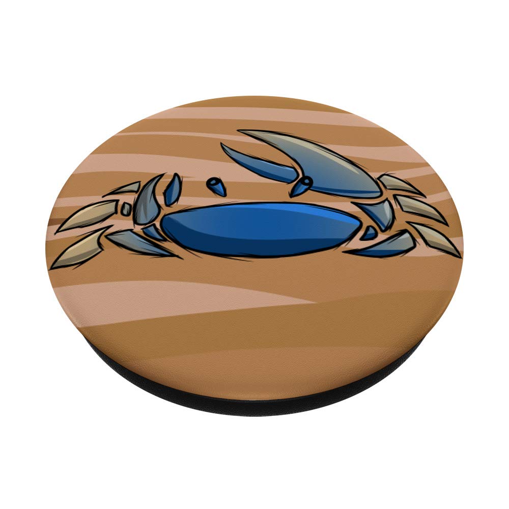 Fiddler Crab PopSockets Phone Grip & Stand - Expandable Phone Holder for iPhone, Samsung, Tablets - Perfect for Work, Travel & Daily Use