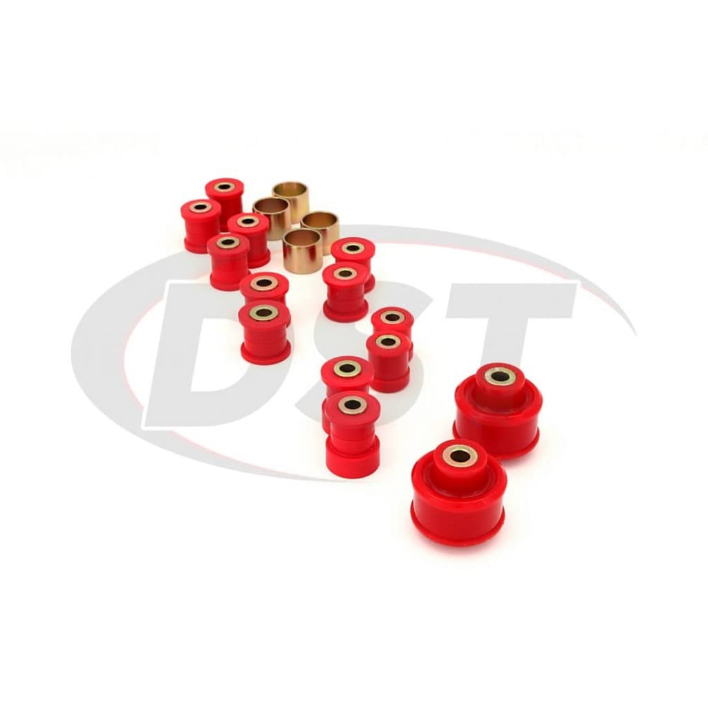 Energy Suspension Rear Control Arm Bushing Set (Red) for 2005-2009 Subaru Legacy | Part# 19.3105R | Improves Handling & Ride Comfort for Daily Driving & Performance Upgrades