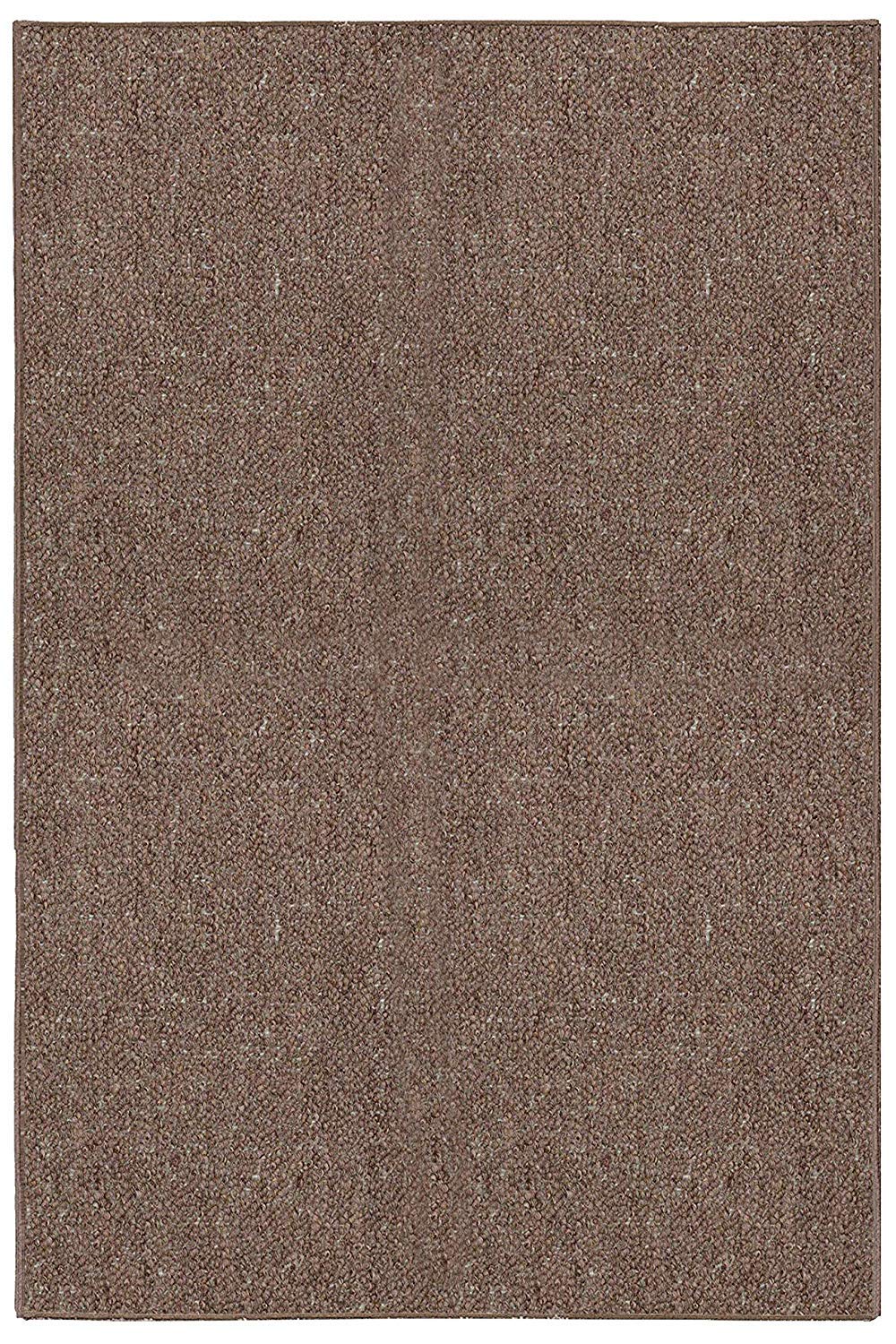 Premium Brown Indoor/Outdoor Commercial Area Rug 7' x 9' - Durable & Weather-Resistant for Patio, Deck, Office or Restaurant Use