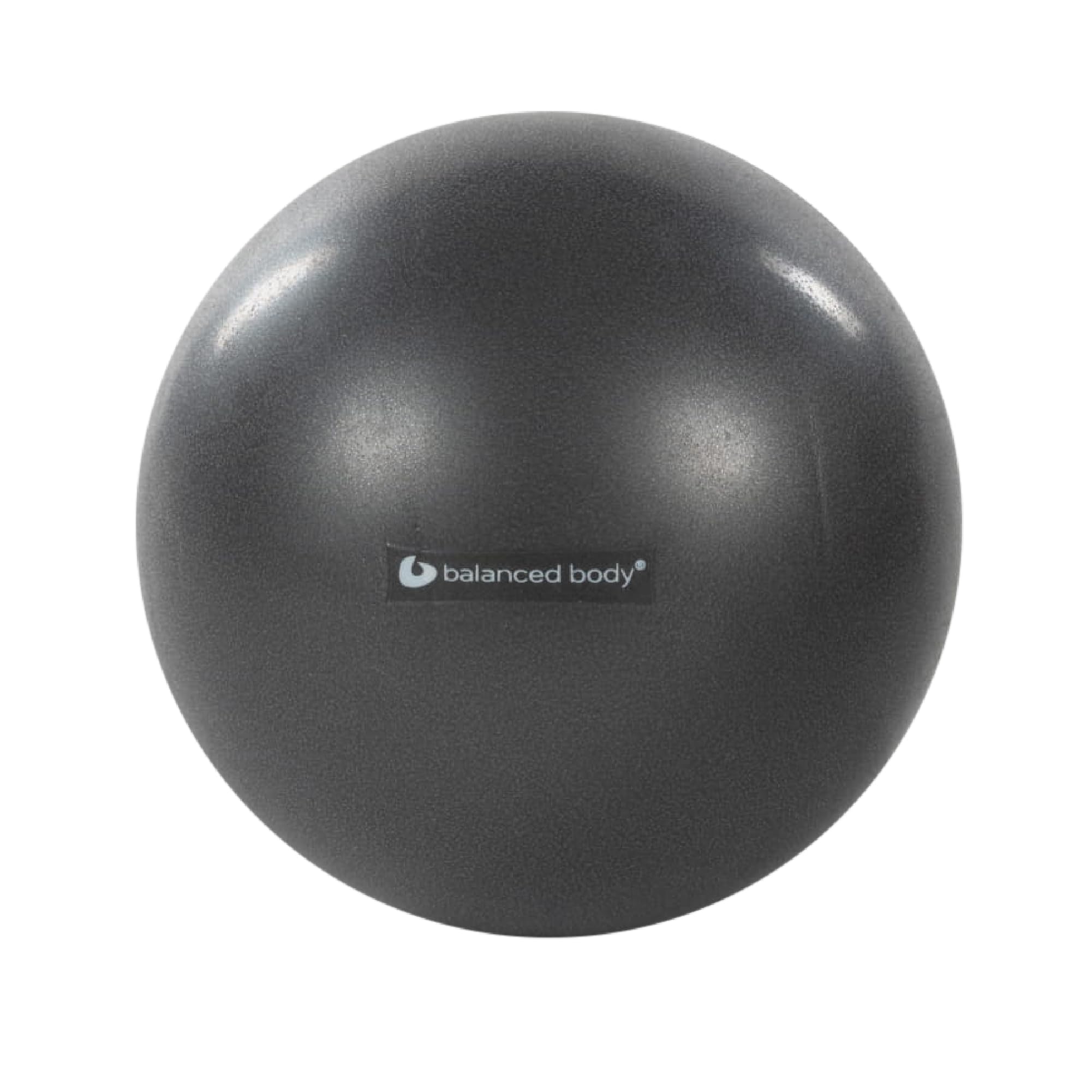 Balanced Body Inflatable Exercise Ball for Stability, Core Strength & Fitness | 8-10 Inch Pilates Ball for Home Gym, Yoga & Physical Therapy | Storm Gray Stability Ball for Balance Training, Posture Correction & Rehabilitation