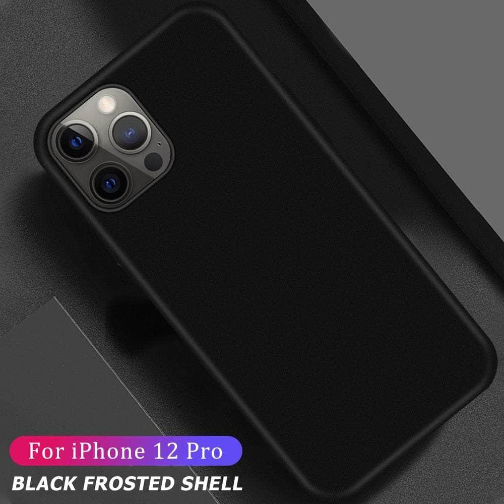 Matte Silicone Case for iPhone SE 2022 - Slim Protective Cover with Soft Touch Finish | Perfect for Everyday Use, Work & Travel