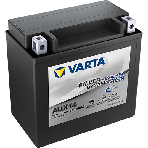 12V AUX14 Auxiliary Battery - Power Your RV, Boat, or Off-Grid Adventures - Reliable Backup Power for Camping, Marine & Outdoor Use