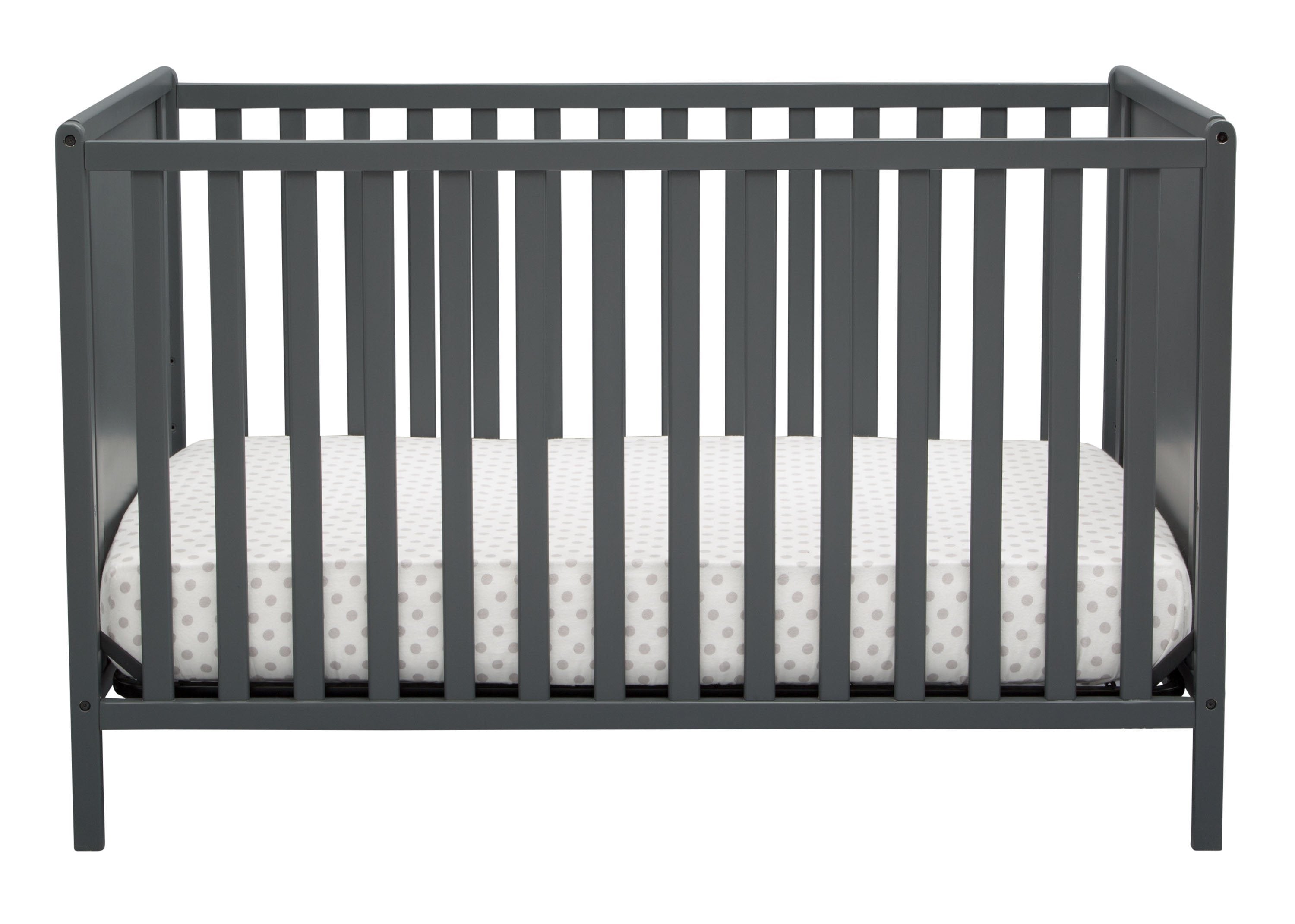 Heartland Classic 4-in-1 Convertible Crib - Toddler Bed, Daybed & Full Size Bed | Safe Nursery Furniture for Baby & Kids Room | Perfect for Newborns, Infants & Growing Children