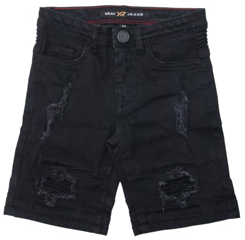 Jet Black - Distressed Rips