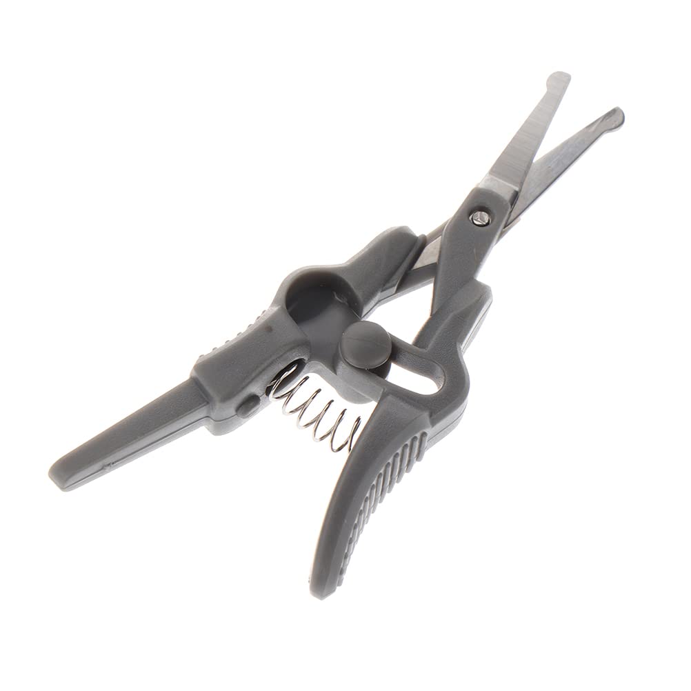 Professional Stainless Steel Nose Hair Scissors - Safety Rounded Tip for Eyebrow, Beard & Ear Hair Trimming | Precision Facial Grooming Tool for Men & Women | Perfect for Travel, Home & Salon Use