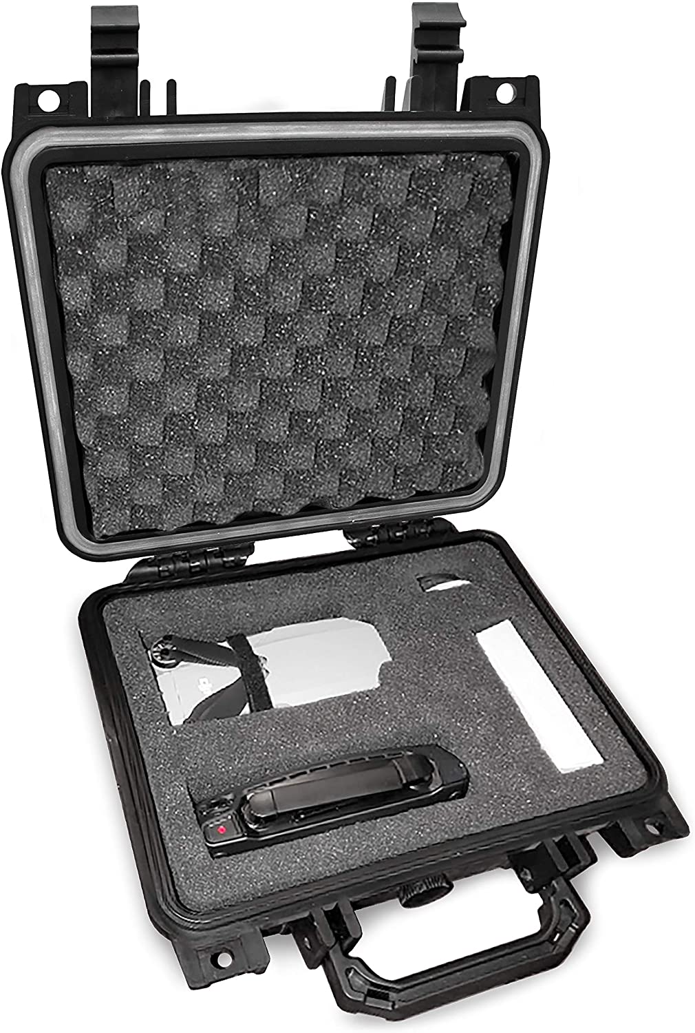 Waterproof Hard Case for DJI Mavic Mini Drone & Accessories | Shockproof Travel Storage with Custom Foam Interior | Perfect for Outdoor Adventures & Air Travel