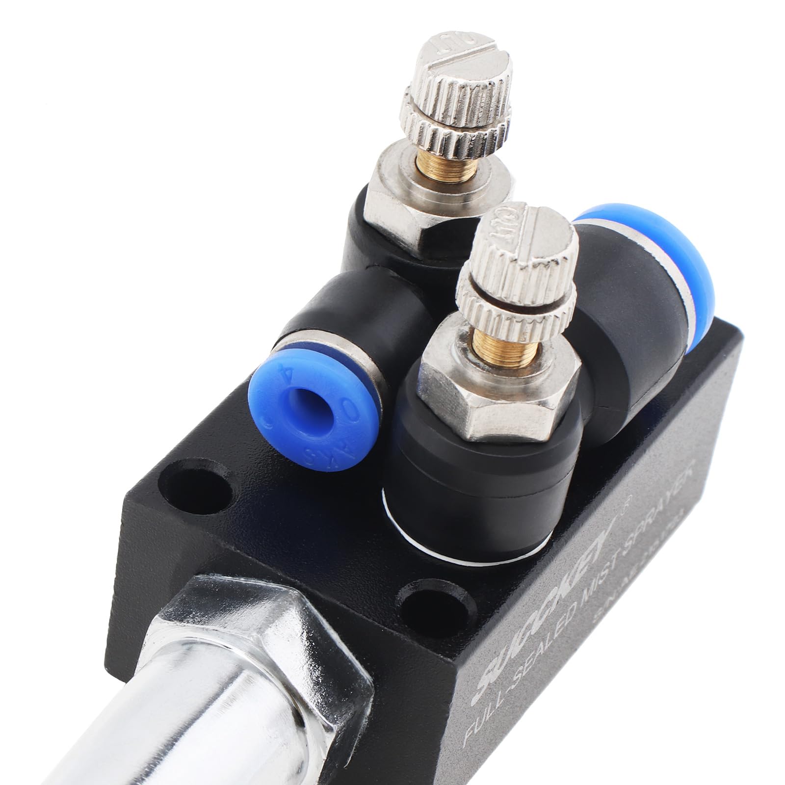320mm Stainless Steel Flexible Tube Coolant Spray System - Universal Metal Cutting, Engraving & Cooling Machine Mist Lubrication Sprayer | Perfect for CNC, Lathe & Milling Operations