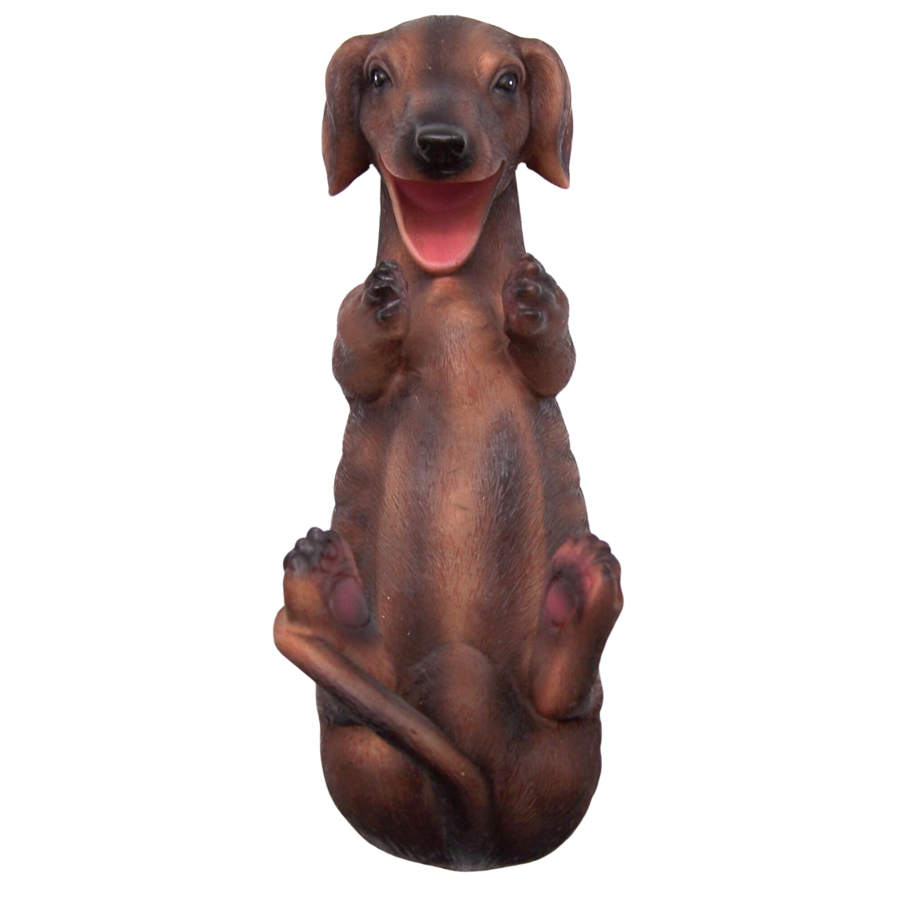 Dachshund Wine Bottle Holder - 10 Inch Unique Dog-Themed Home Bar Decor & Kitchen Wine Organizer | Perfect for Wine Lovers & Pet Owners - Great for Parties, Gifts & Kitchen Decor