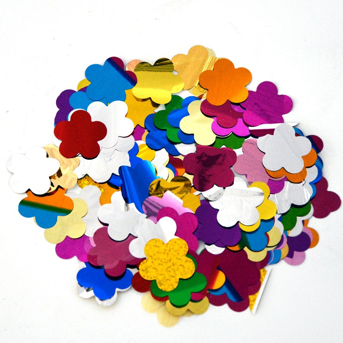 Confetti Paper Sequins - Fire-Retardant Metallic Foil Confetti for Wedding & Stage Effects (11lb/lot) | Perfect for Confetti Cannons, Party Decorations & Event Celebrations