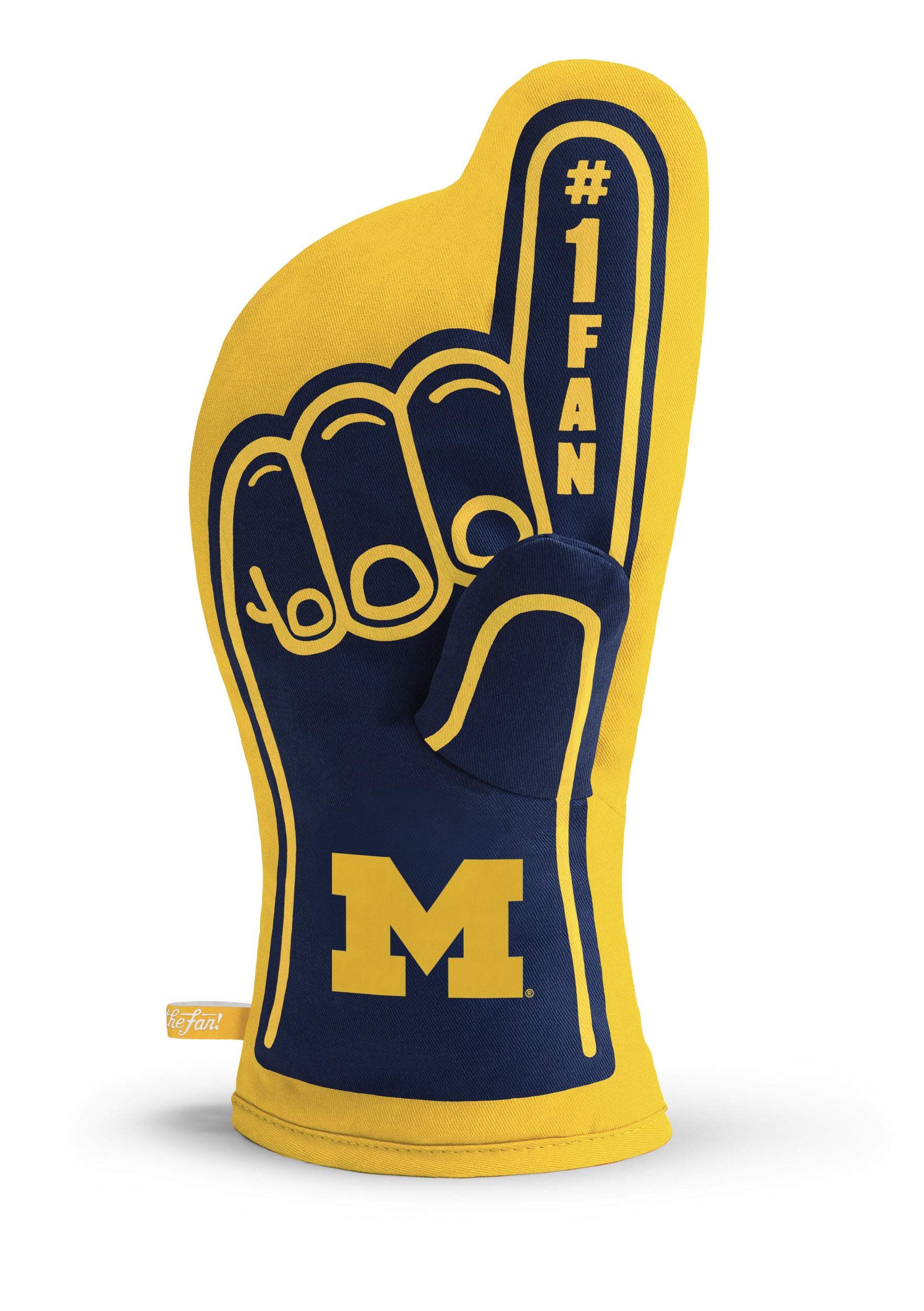YouTheFan NCAA #1 Team Logo Oven Mitt - Heat Resistant Kitchen Glove for Baking, Grilling & Cooking - Perfect for College Football Fans & Home Chefs