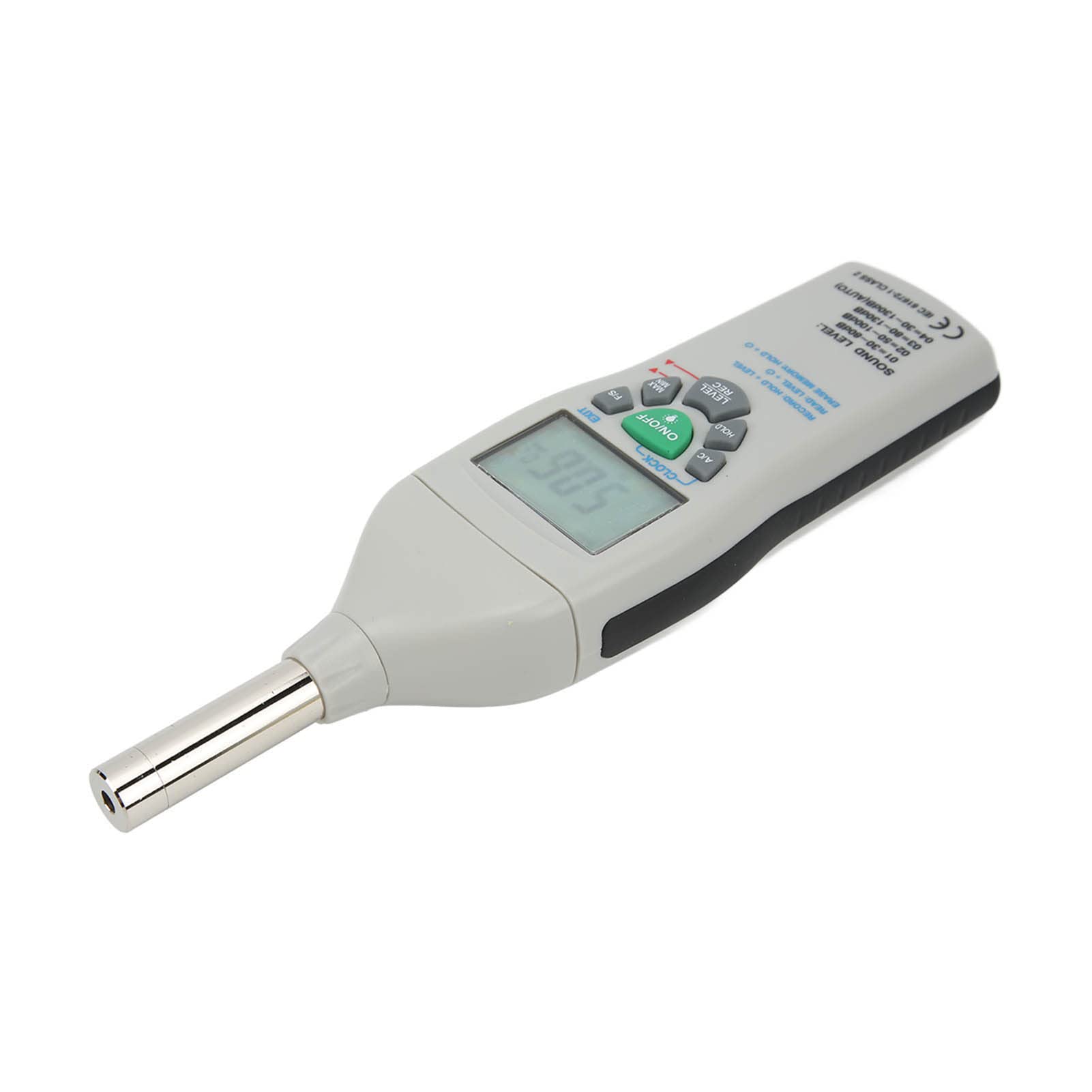 Professional Digital Decibel Meter - Accurate Sound Level Noise Measurement Device with LCD Backlight | Perfect for Factories, Cinemas, Industrial & Home Use (dB Tester for Workplace Safety, Audio Engineering)