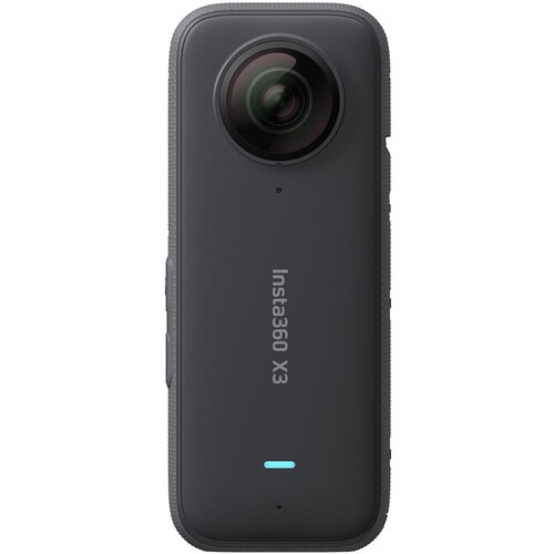 Insta360 X3 360-Degree Waterproof Action Camera - 5.7K HD, FlowState Stabilization, AI Editing - Perfect for Vlogging, Travel, Sports & Adventure Filming