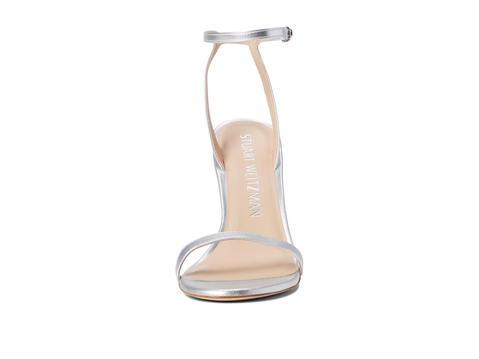Stuart Weitzman Women's Barelynude 100 Sandals - Nude Heels for Women | Comfortable & Stylish Dress Sandals for Weddings, Parties & Office Wear
