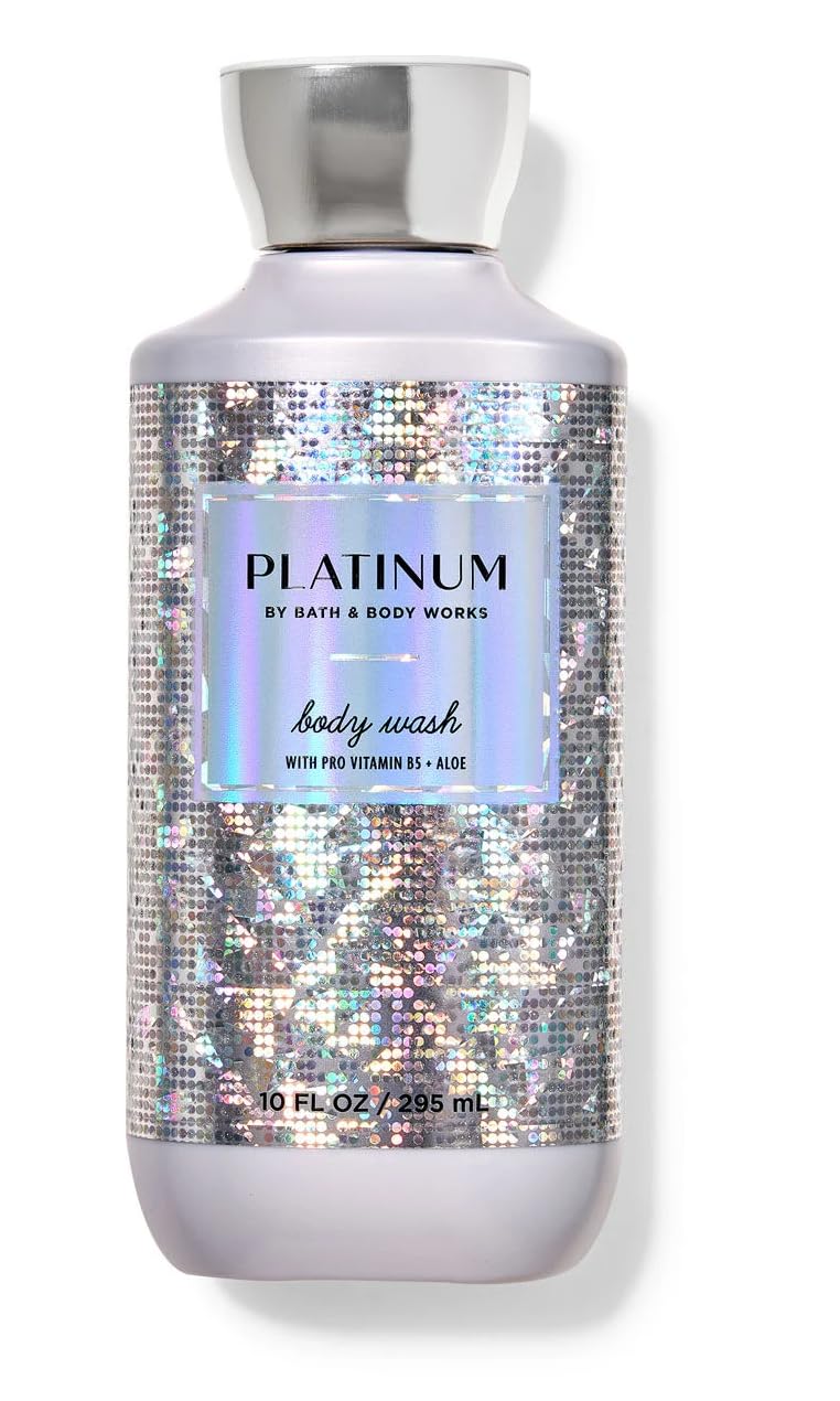 Bath & Body Works Platinum Gift Set - Full Size Fragrance Mist, Body Cream, Body Wash & Lotion | Luxury Skincare & Body Care Bundle for Women | Perfect for Birthdays, Holidays & Self-Care Gifts