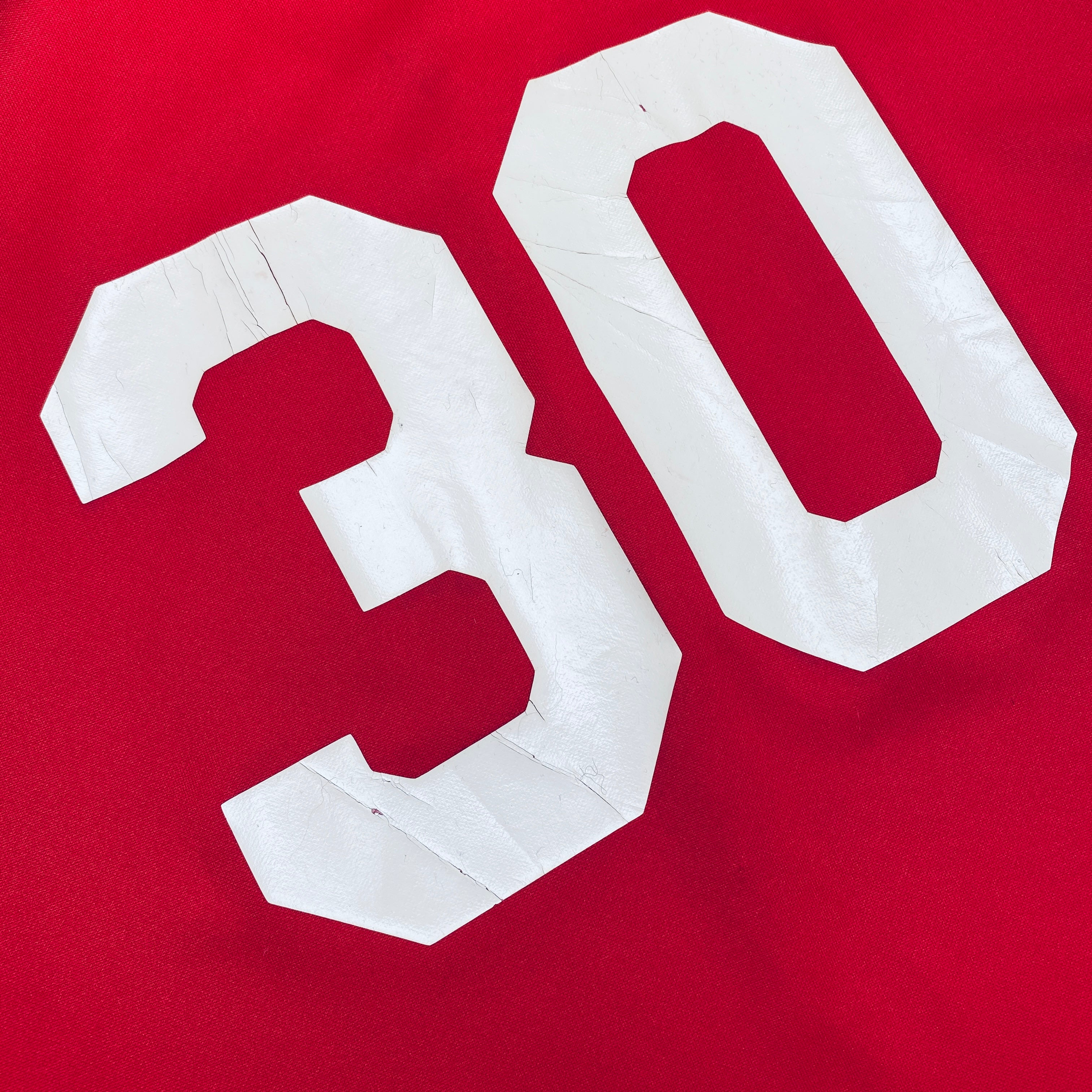 Philadelphia Phillies 2003 Majestic Batting Practice Jersey - Red #30, Size M | Authentic MLB Fan Gear for Games & Casual Wear