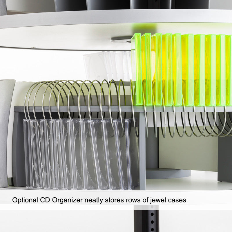 2-Tier Deluxe Desktop Carousel Organizer - 31.5