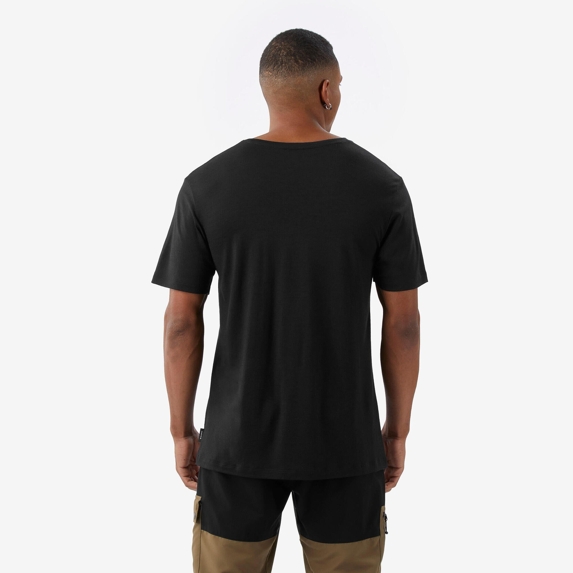 Simond Men's TRAVEL 900 100% Merino Wool T-Shirt - Lightweight & Odor-Resistant Travel Shirt for Hiking, Camping & Outdoor Adventures