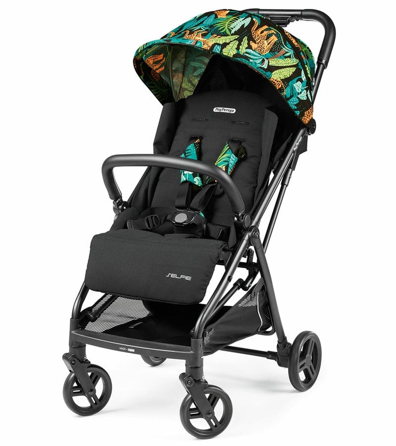 Peg Perego Selfie Stroller - Lightweight Compact Baby Stroller with One-Hand Fold, All-Terrain Wheels | Perfect for City Walks, Shopping & Travel