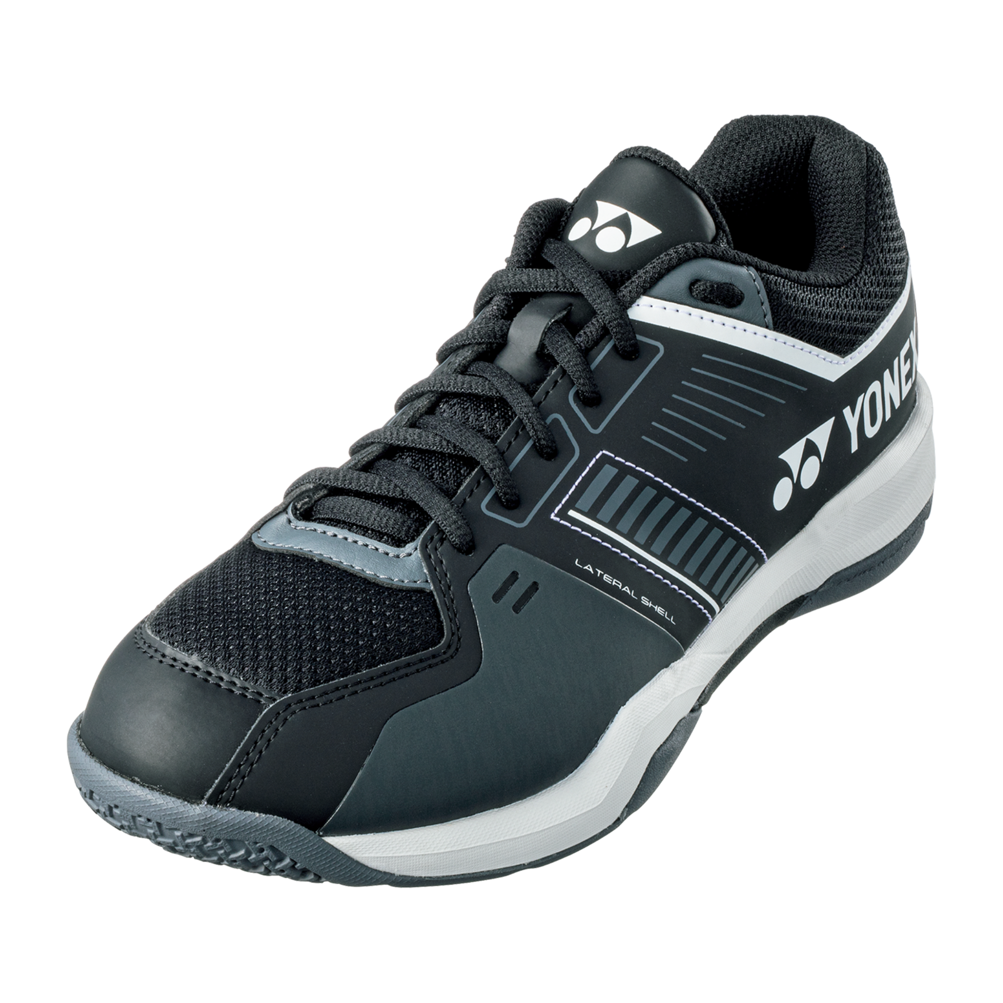 Yonex Power Cushion STRIDER FLOW Men's Badminton Shoes [Black] - Lightweight & Cushioned for Competitive Play & Training