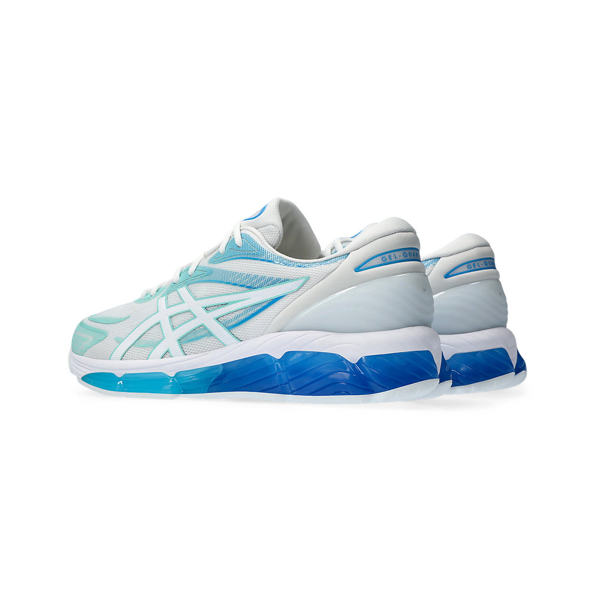 ASICS Gel Quantum 360 VIII Running Shoes for Men & Women - White Azul Blue (2024) | Lightweight Cushioned Sneakers for Jogging, Gym Workouts & Daily Wear