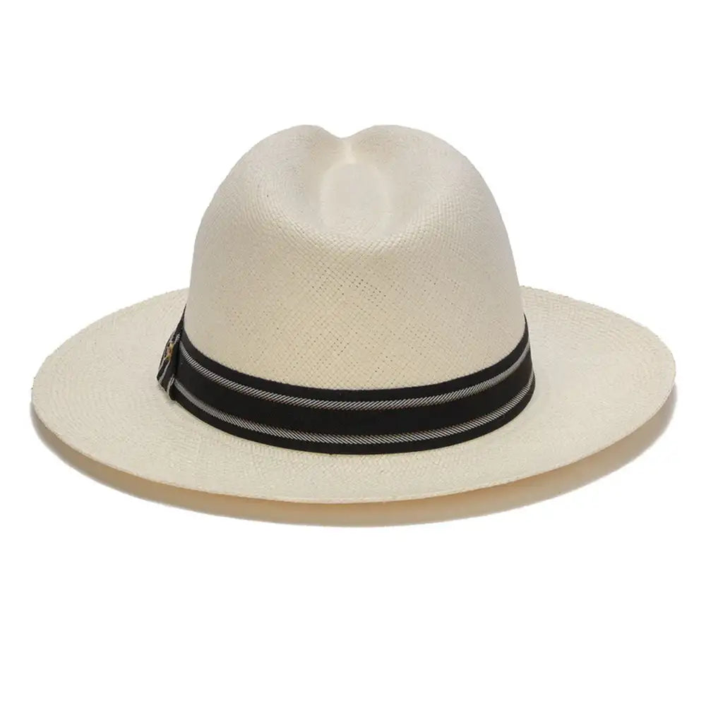 California Hats Montana Panama Straw Fedora Hat for Men & Women - Summer Sun Protection, Beach & Outdoor Activities