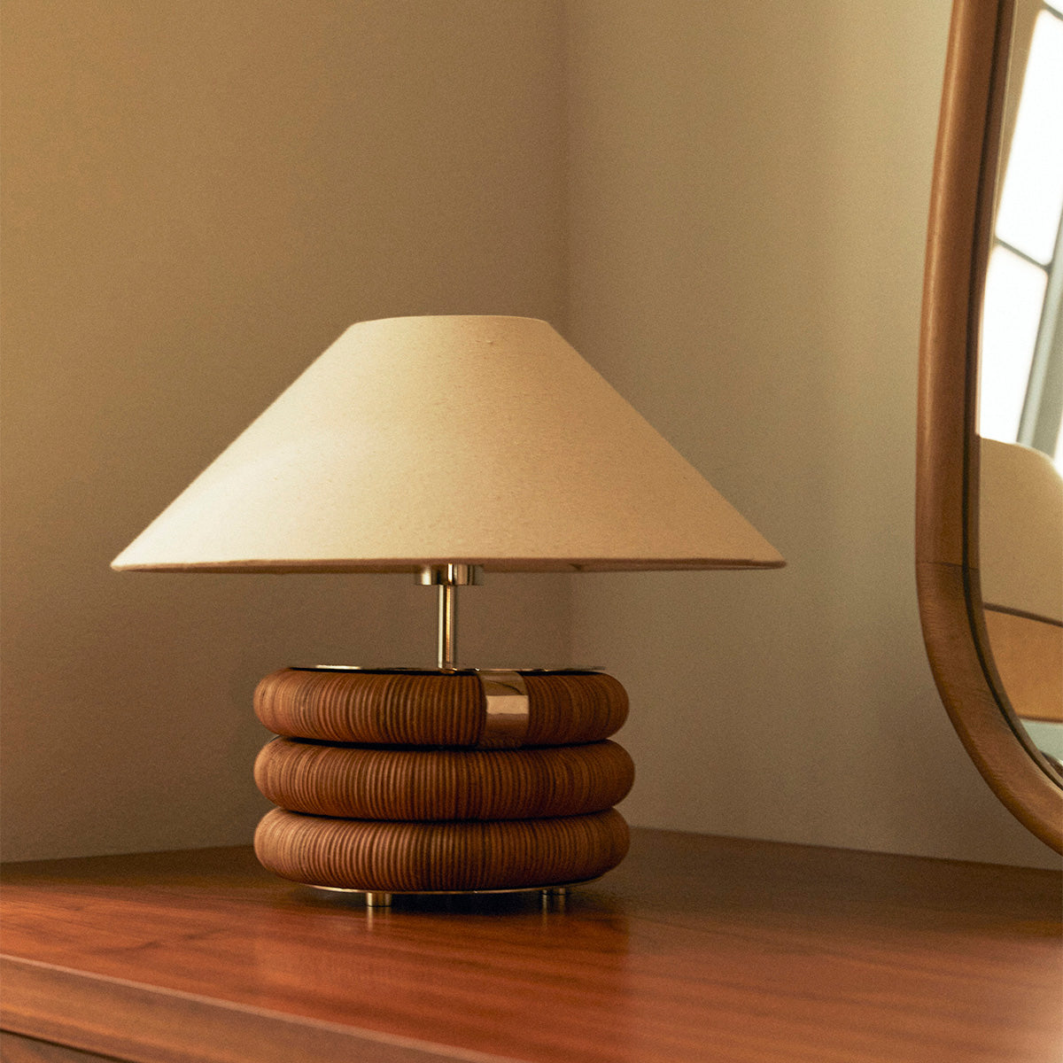 Modern La Bobine Table Lamp - Adjustable LED Desk Light for Home Office, Study & Bedroom - Warm White & Cool White Light Modes for Reading, Working & Relaxing