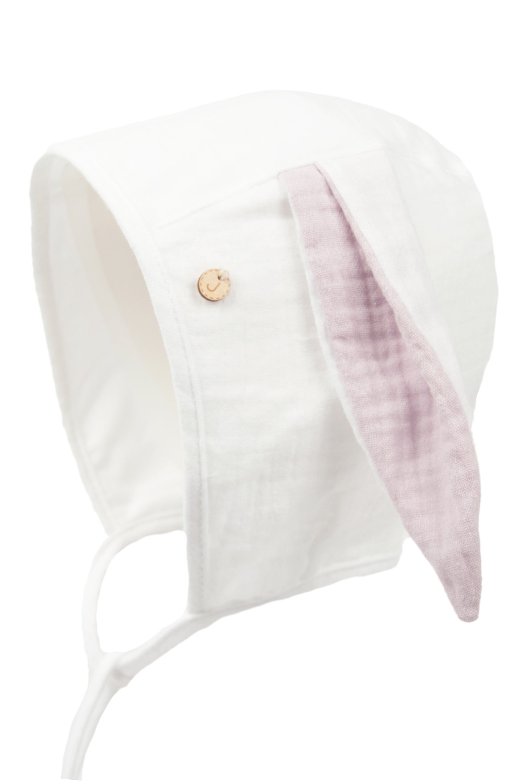 Premium White Cheesecloth Bunny Hat for Women & Girls - Soft & Breathable Easter Costume Accessory - Perfect for Easter Bunny Costumes, Spring Parties & Photo Shoots