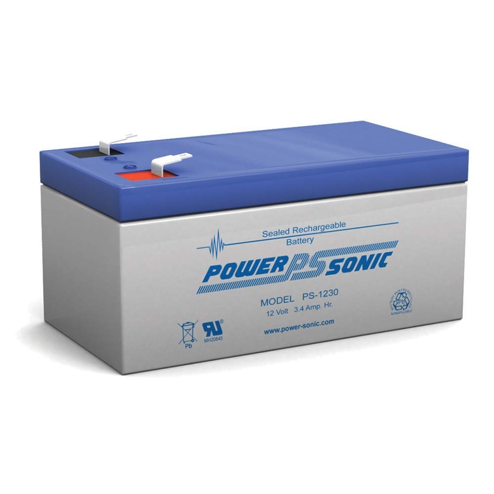 Power Sonic RBC35 WP3-12 Replacement Battery 12V 3.4AH for APC UPS Backup Power Systems - Perfect for Home Office, Network Equipment & Emergency Power Supply