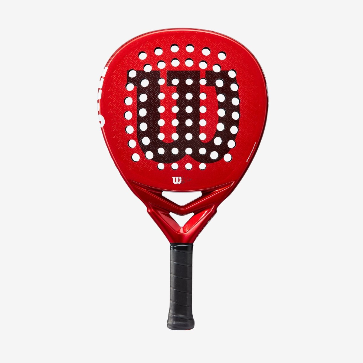 Wilson Bela ELITE V2.5 Padel Racket - Professional Carbon Fiber Paddle Tennis Racket for Advanced Players (Red/Black) | Perfect for Competitive Matches & Training Sessions