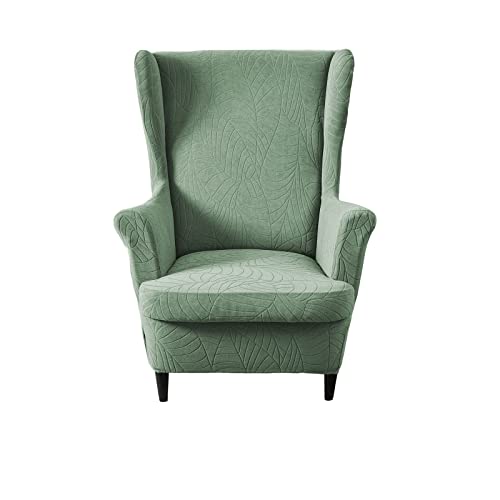 Jacquard Leaf Green