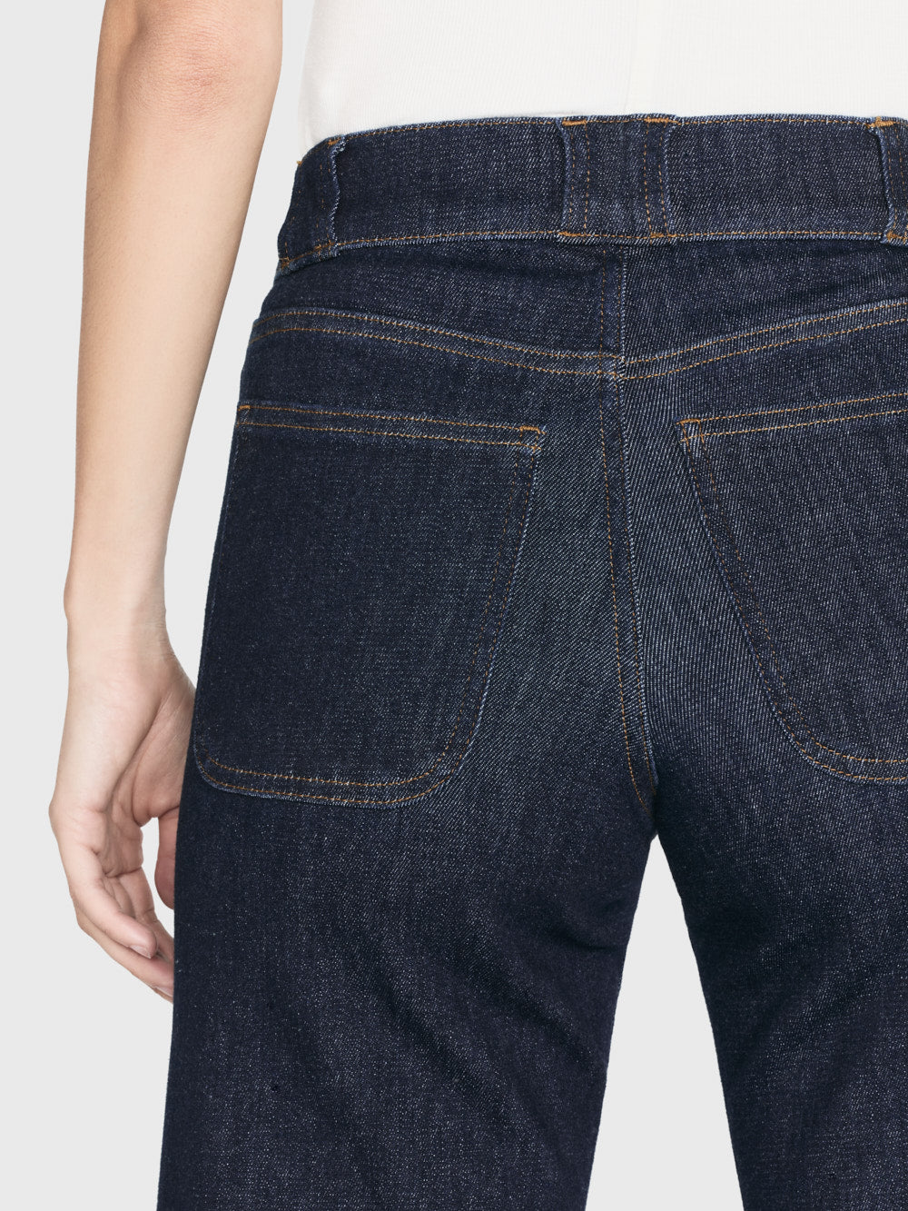 Stylish Modern Stretch Pocket Jeans for Women - Comfortable Rinse Wash Denim Pants - Perfect for Casual Wear, Work & Everyday Outfits