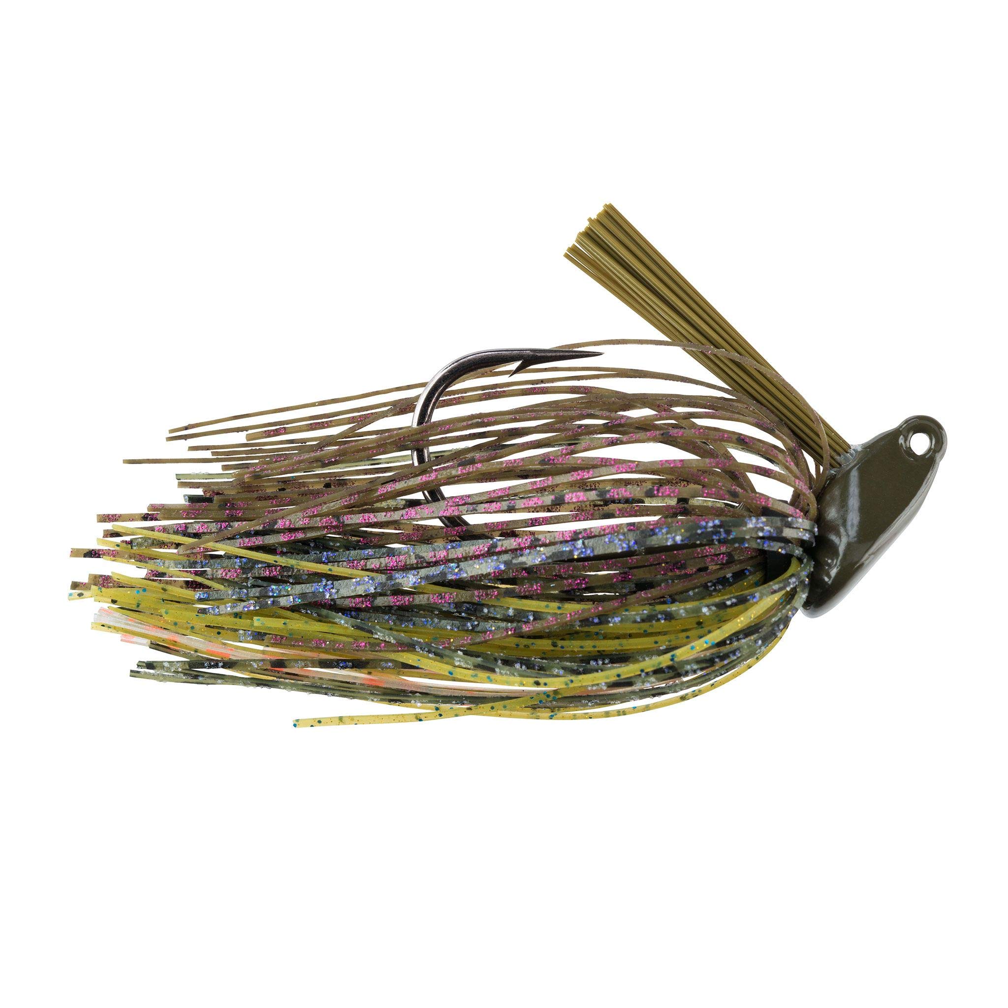 Booyah Bankroll Jig Bass Fishing Lure - Premium Weedless Bait for Bass, Walleye & Pike - Perfect for Freshwater & Saltwater Fishing