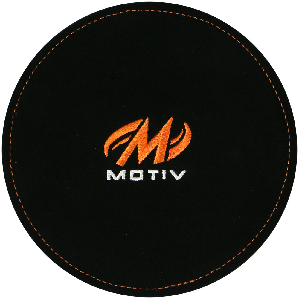 Motiv Disk Shammy Black - Premium Microfiber Towel for Bowling Balls - Perfect for Cleaning, Polishing & Maintaining Bowling Equipment at Home or Alley