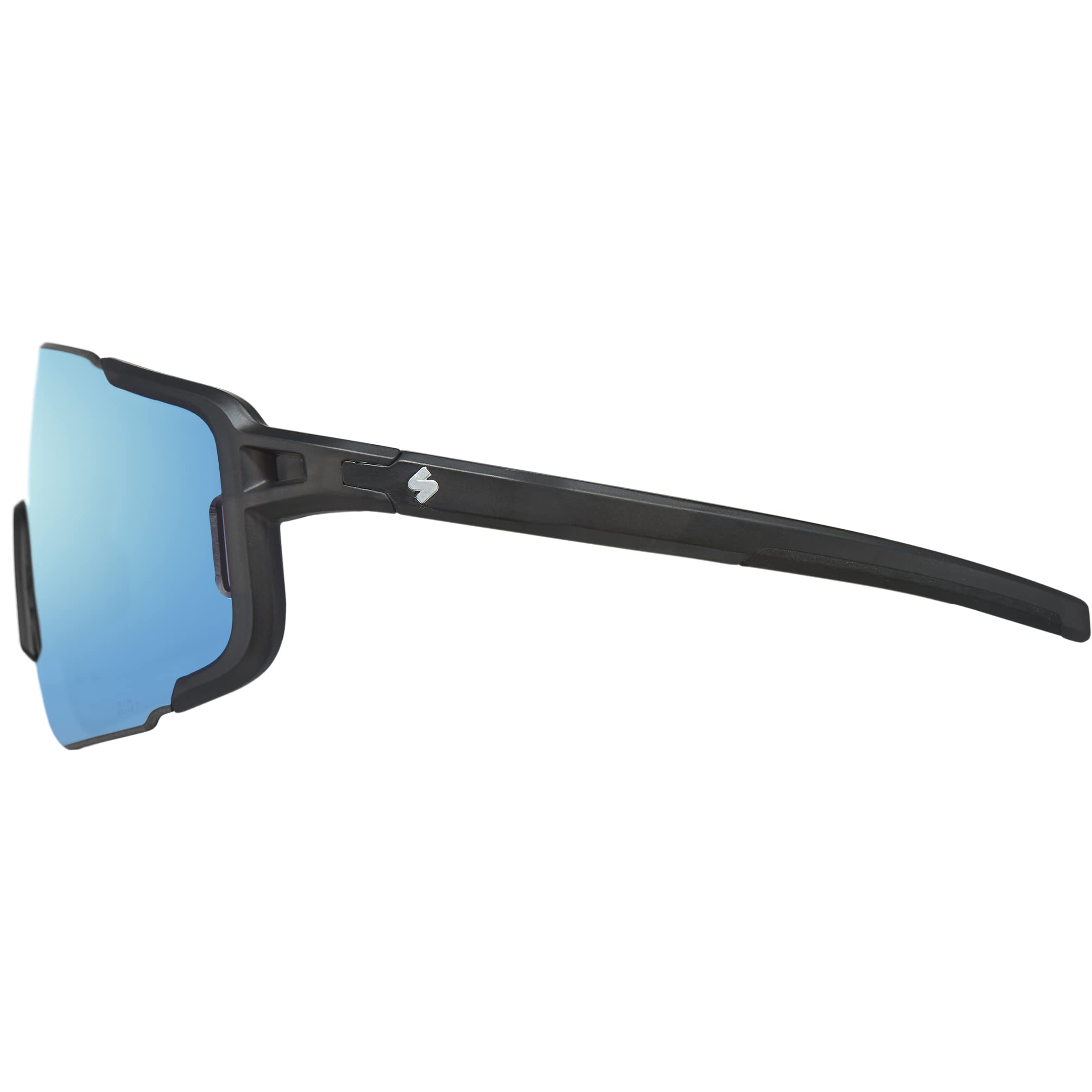 Sweet Protection Ronin Max Rig Reflect Sunglasses - Semi-Frameless, Anti-Fog, UV400 Protection Safety Glasses for Cycling, Running & Outdoor Sports